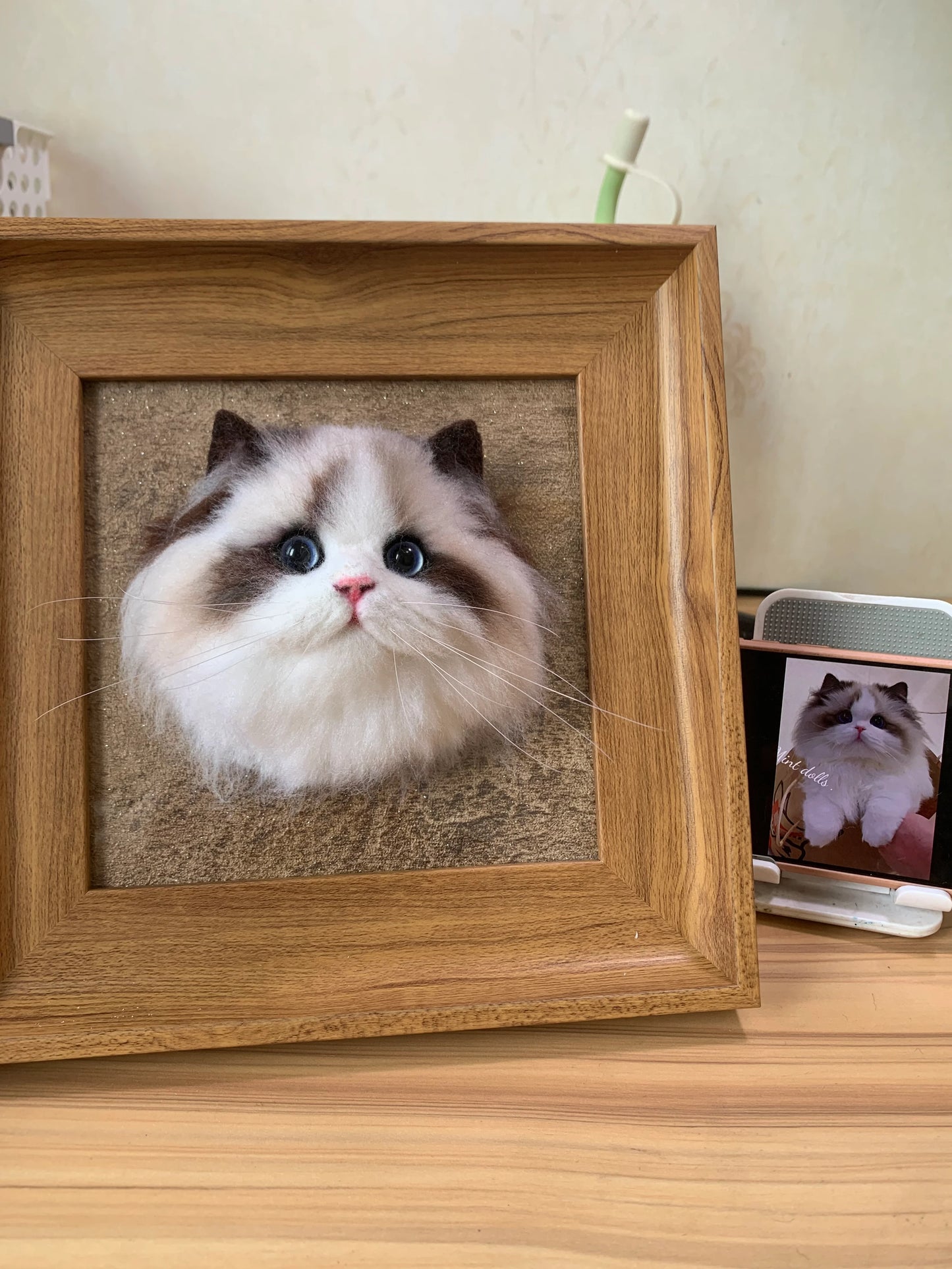 Custom cat photo frames