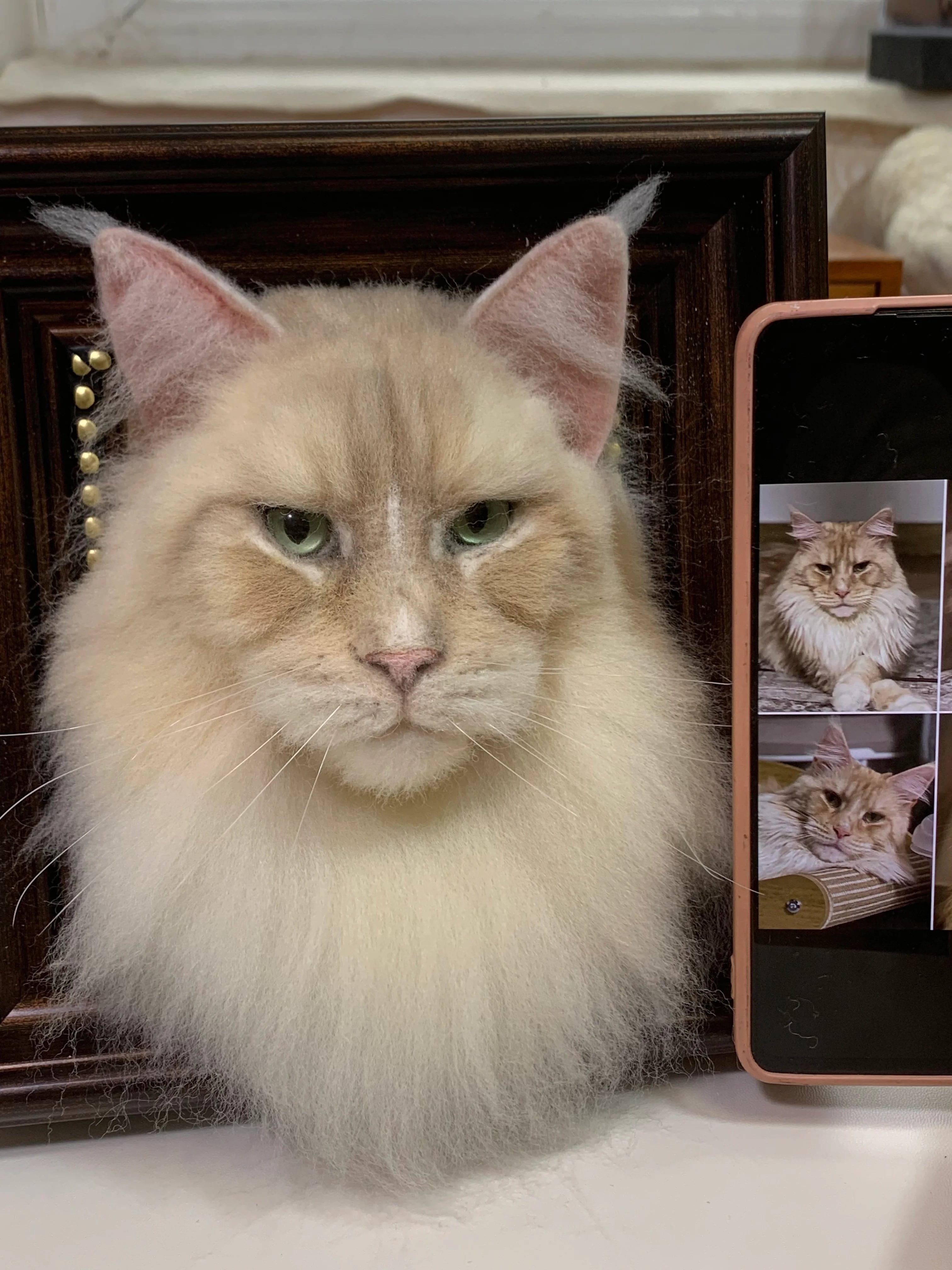 Custom cat photo frames